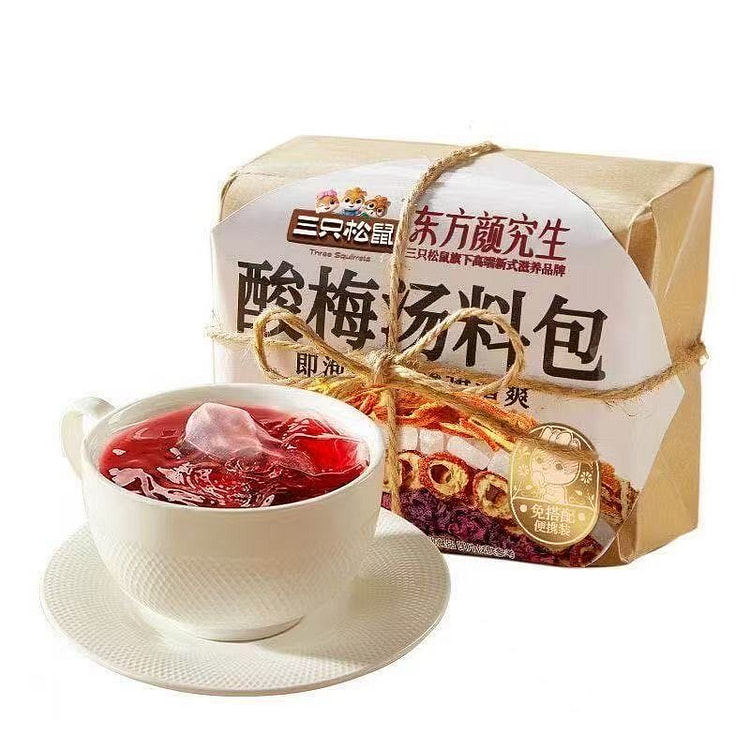 Three Squirrels Sour Plum Soup Pack 110g*1 bag 1 pack