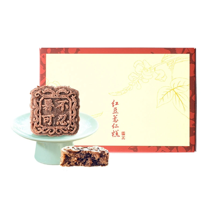 Red bean and coix seed cake 6Pieces