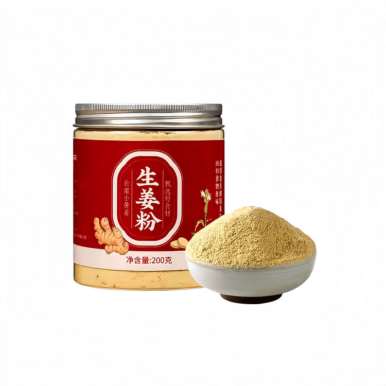 生姜粉食用纯小黄姜干粉去特正品级湿气200g*1罐 200 克