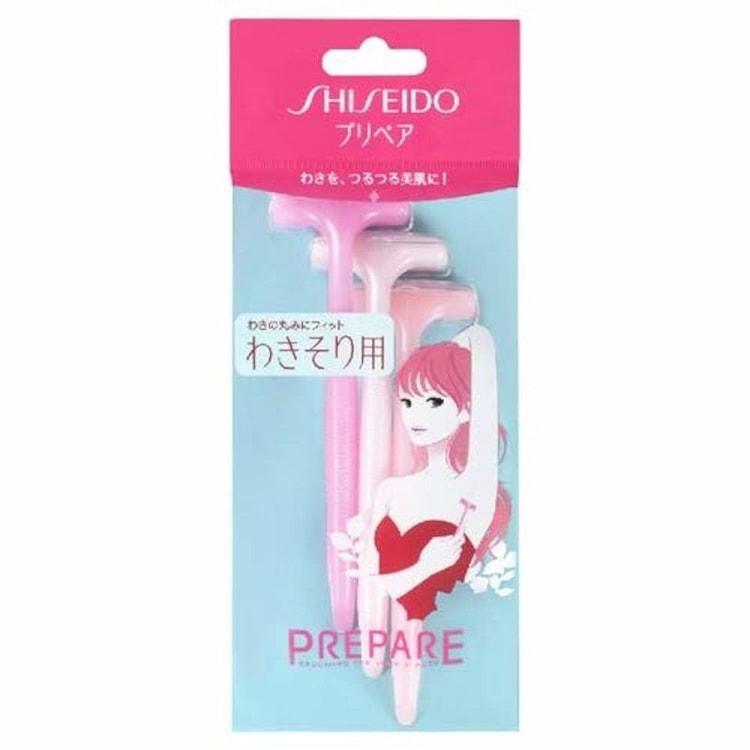 Shiseido Prepare Safety Razor for Underarms