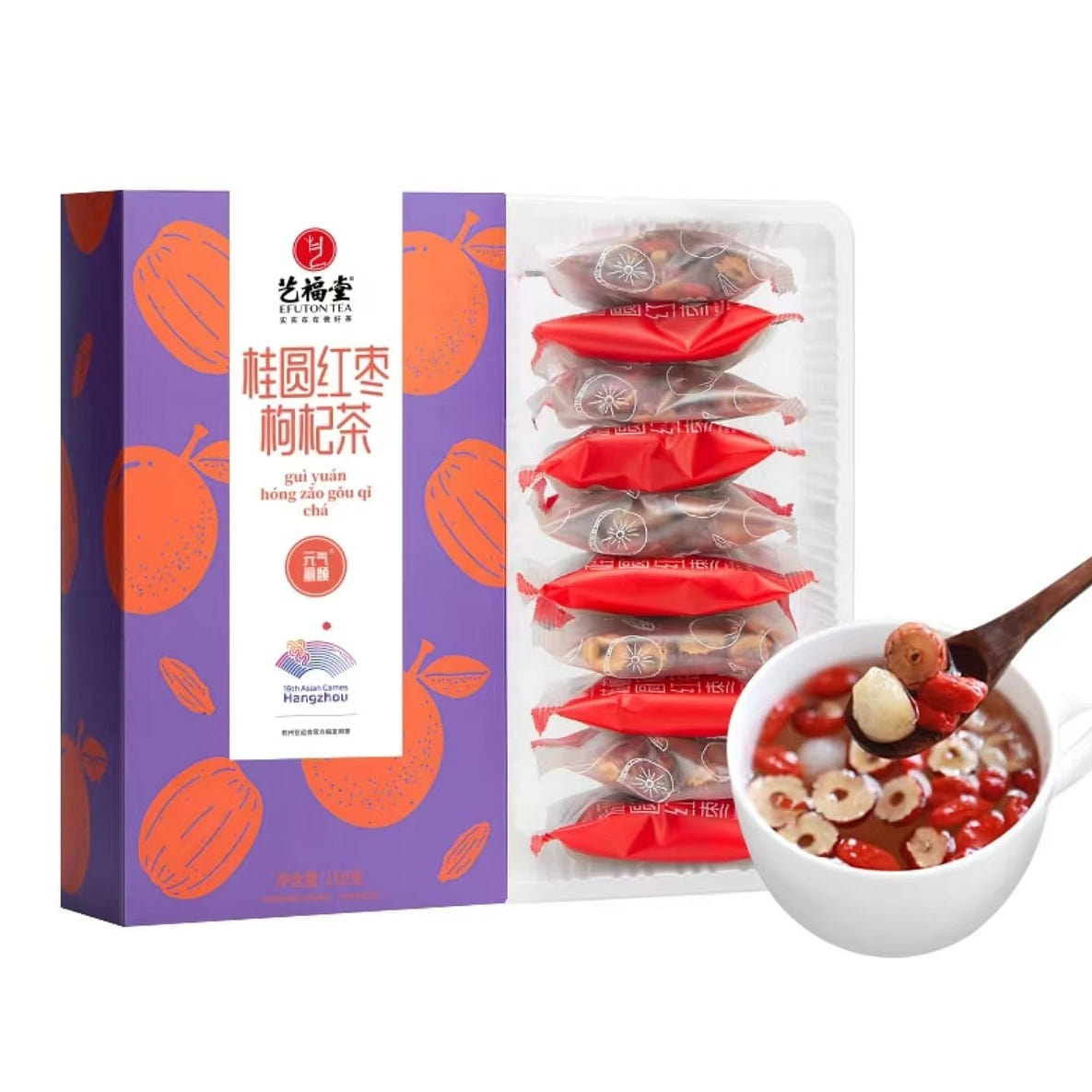 Yi Fu Tang Longan red date Wolfberry tea 150g*1 box 150 g