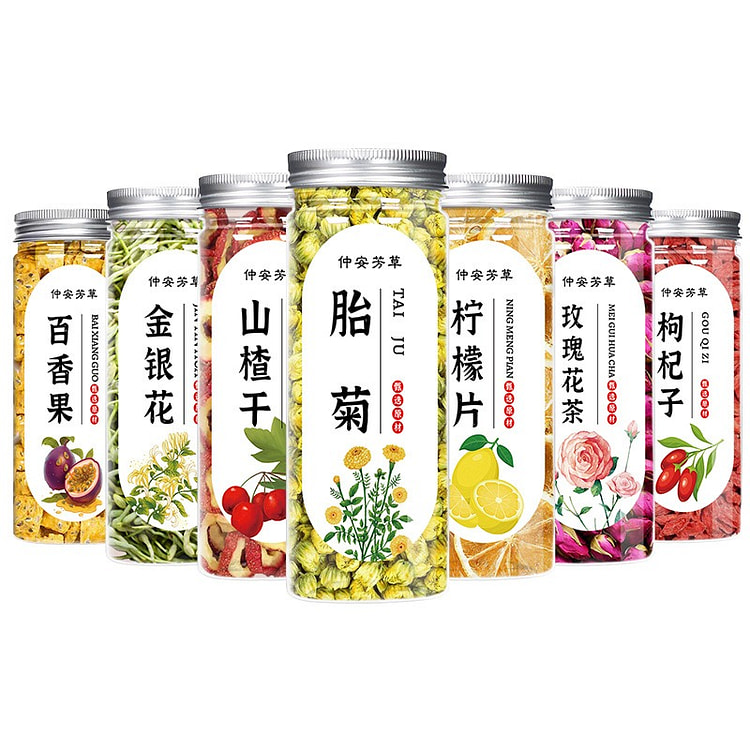 Wellness Herbal Tea,Rose Tea,Chrysanthemum 7 can