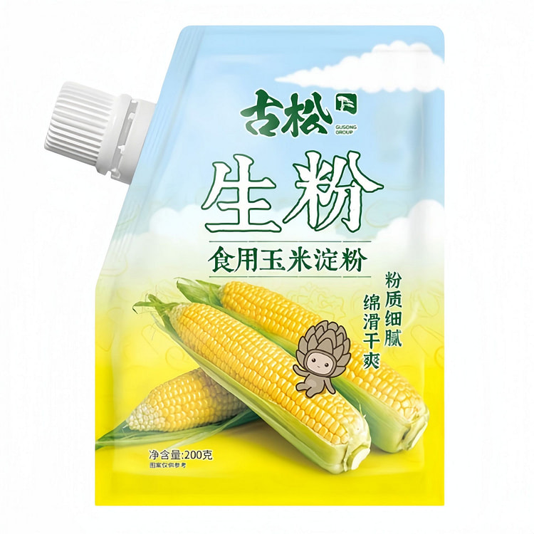 古松玉米淀粉200g1袋家用烹调勾芡食用烘焙原料 200 克