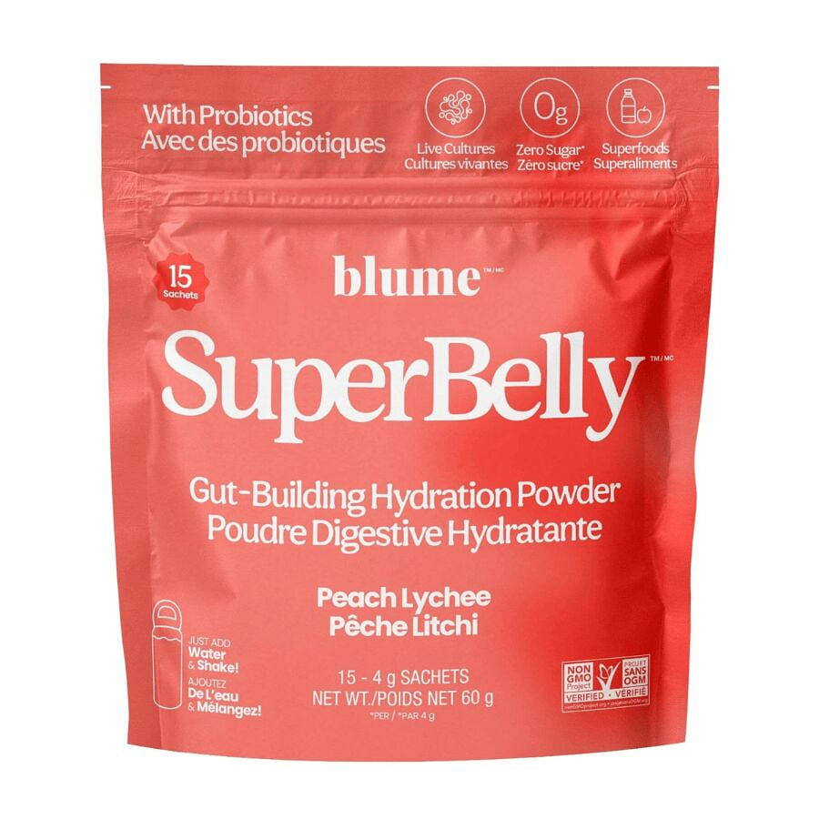 Blume SuperBelly Peach Lychee 1 each