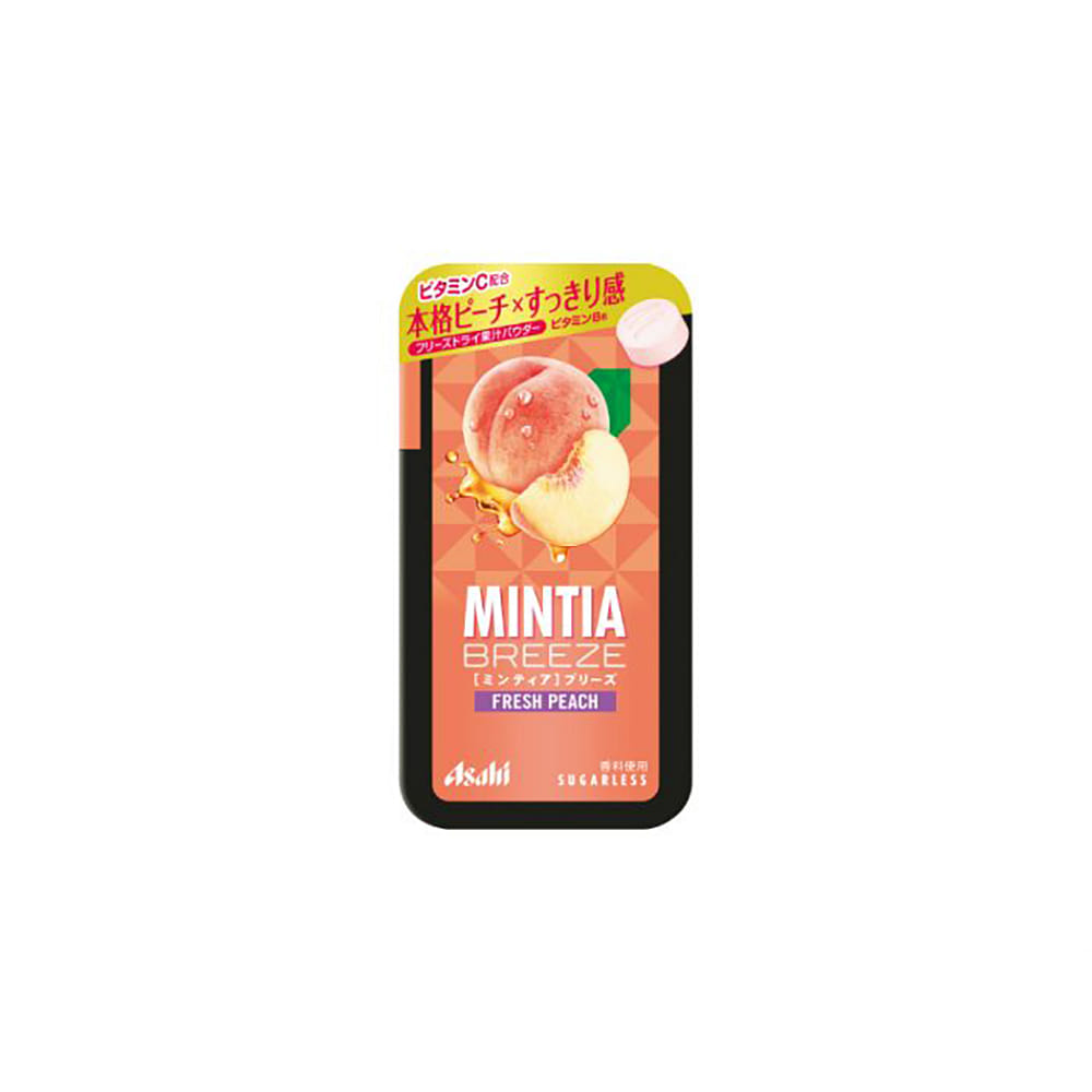 Asahi Mintia Breeze Fruity Peach Mint Tablets 30 cái