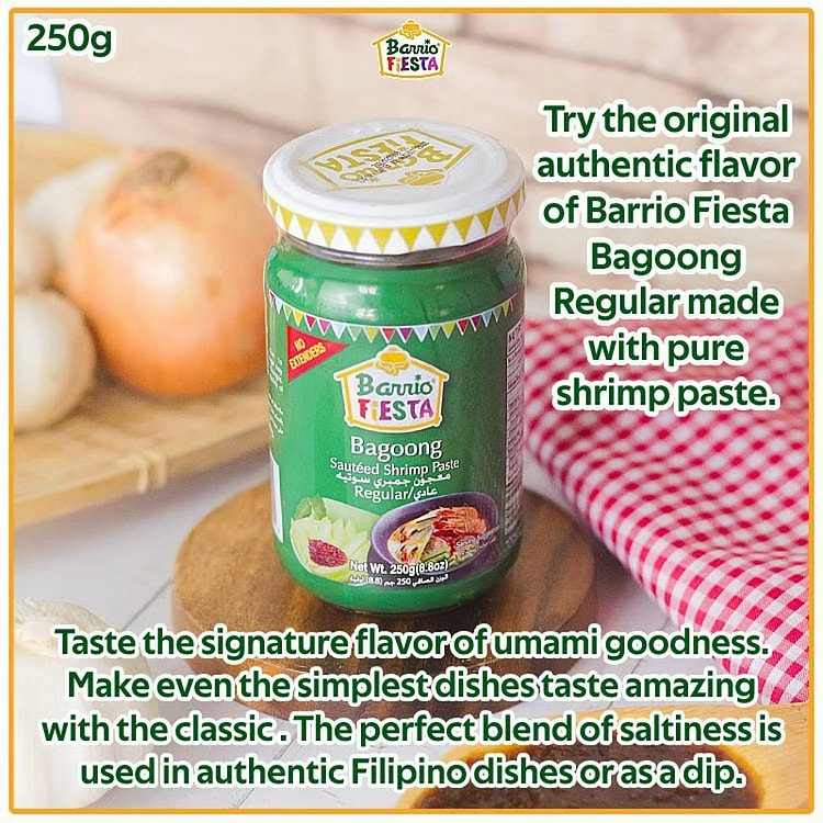 Barrio Fiesta Bagoong Sauteed Shrimp Sauce regular 250 g