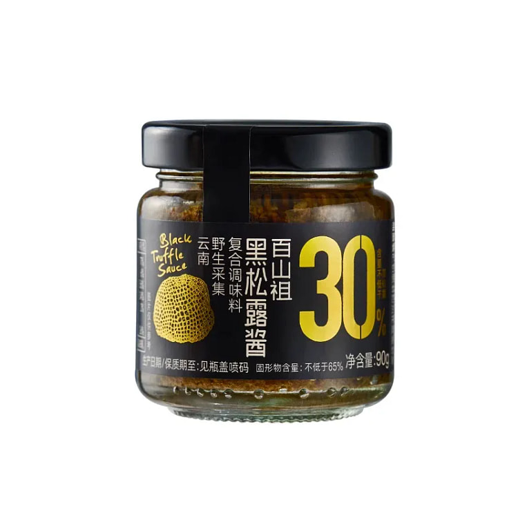 百山祖 黑松露酱 30%含量 精品 90 克 90 克
