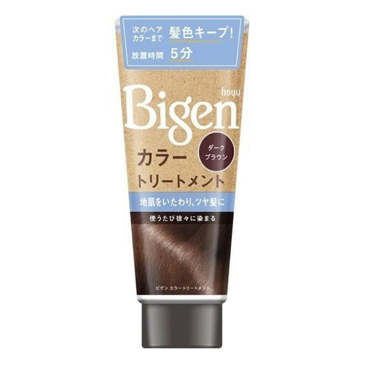 Hoyu Bigen 染发剂 深棕色 1个