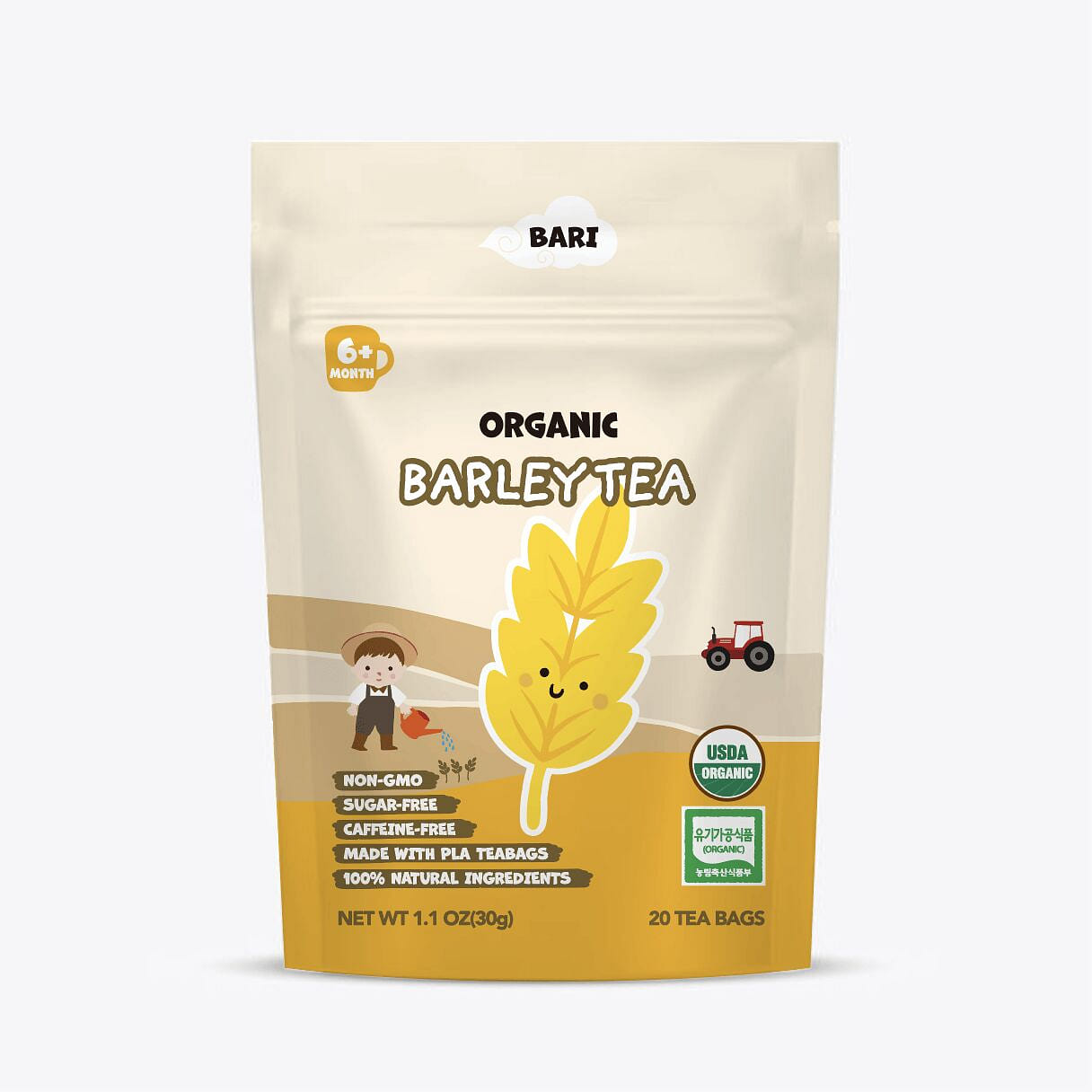 BARI Korean Organic Barley Tea 1.1 oz