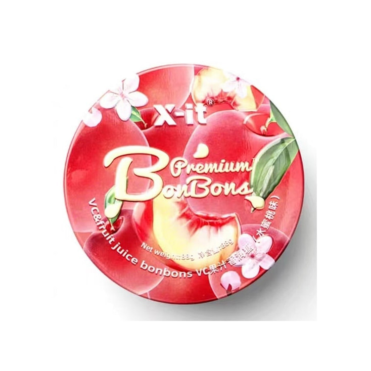 Manuka Honey Candy Peach Flavor VC Fresh Breath xit Mint Throat Candy Herba