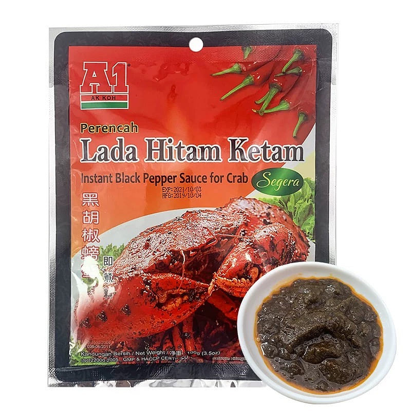 Malaysian Black Pepper Crab Sauce 100 g