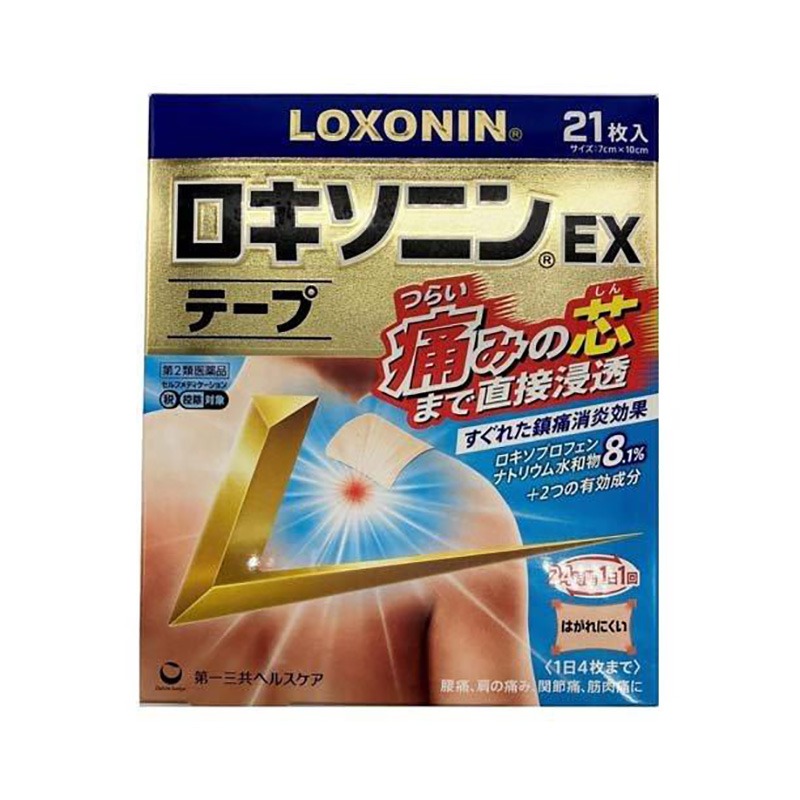 Get LOXONIN Pain Relief Patch 21 Pieces Delivered | Weee
