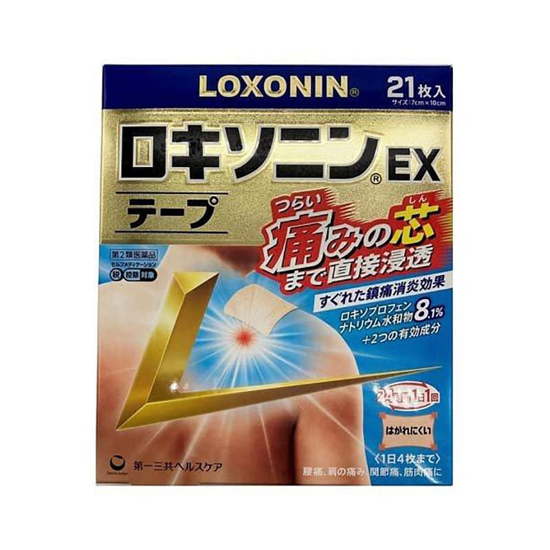 (第2類医薬品)ロキソニンEXテープ ( 21枚入 ) 1 each
