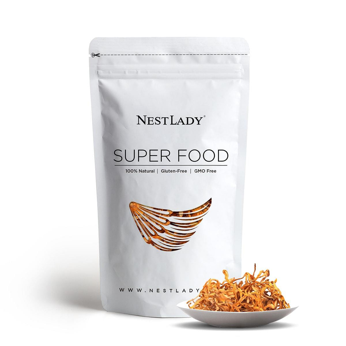 NESTLADY Dried Cordyceps militaris 35g 1 count