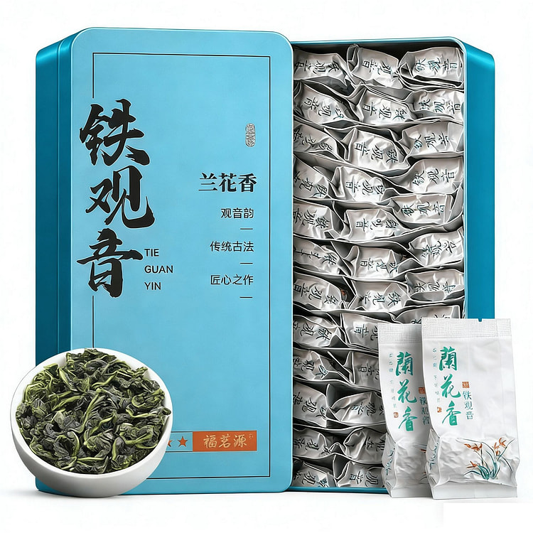 福茗源安溪铁观音特级秋茶兰花清香型礼盒500g 500 克