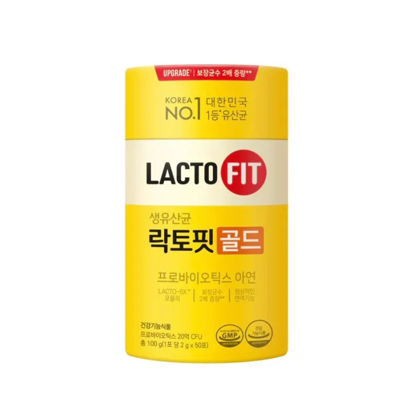 LACTO-FIT Probiotics Gold, 50 Sticks 50 each
