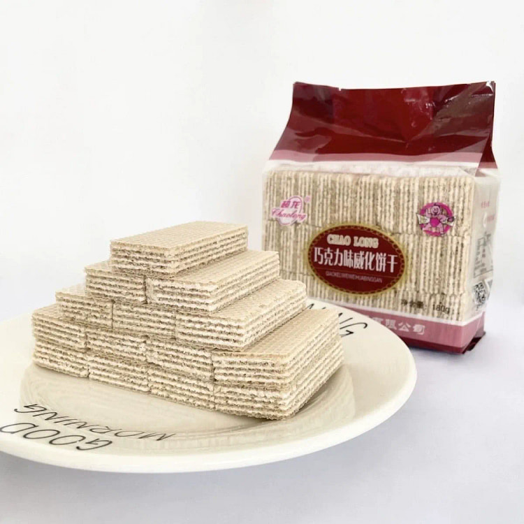 Super Dragon Chocolate Vintage Waffle 180g*2 bags 360 g