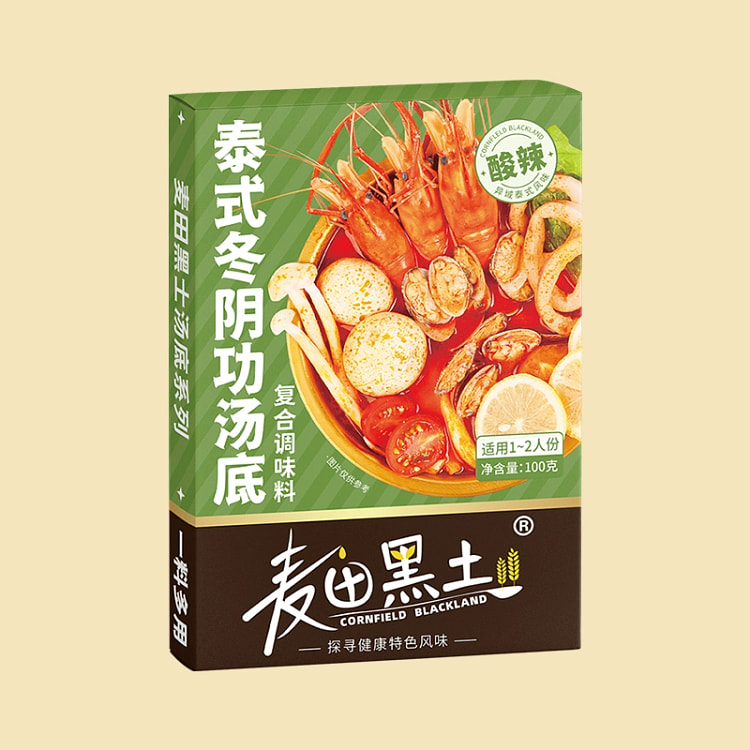 Thai Tom Yum Soup Mix 100g *1 Box 100 g