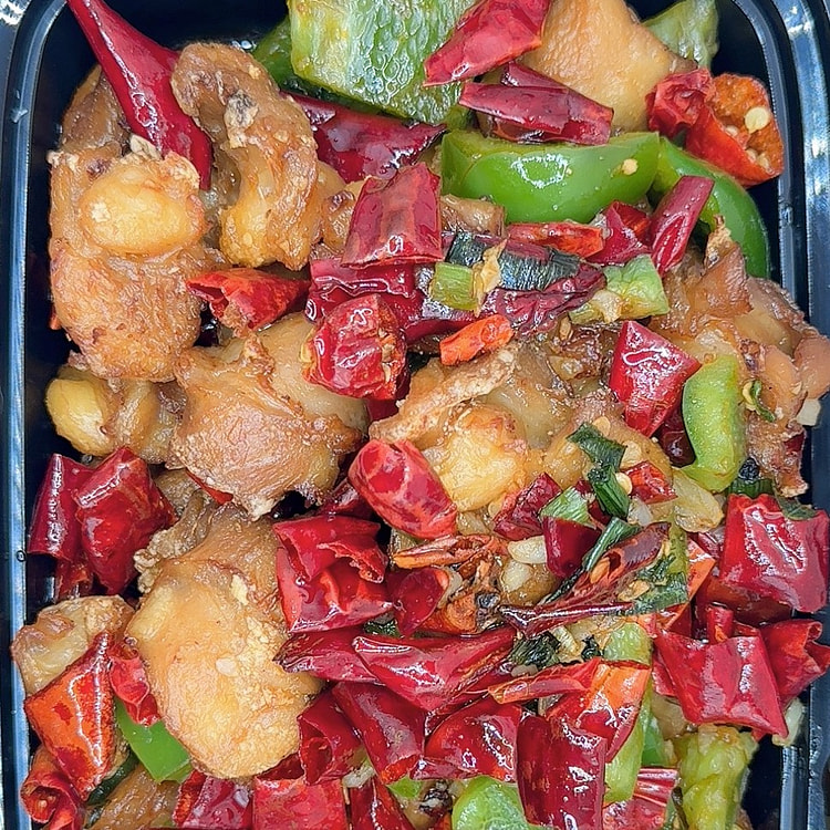 Spicy Diced Chicken Gristle 260g 1 each