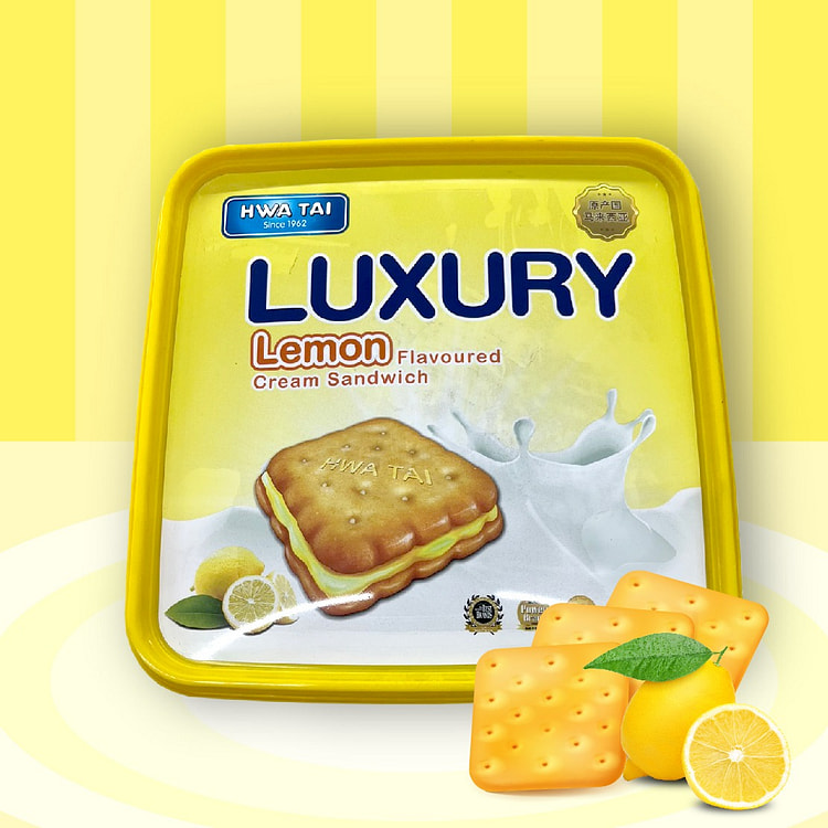 Malay Luxury Lemon Cream Sandwich  PlasticContainr