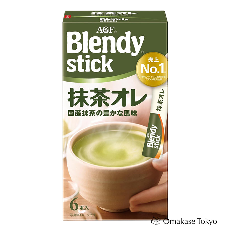 AGF Blendy Stick Matcha Au Lait Green Tea Latte 90 g