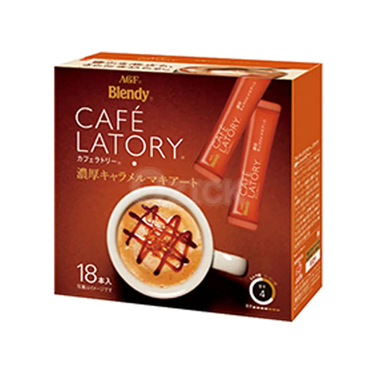 AGF Blendy 浓厚焦糖拿铁风味速溶咖啡粉
