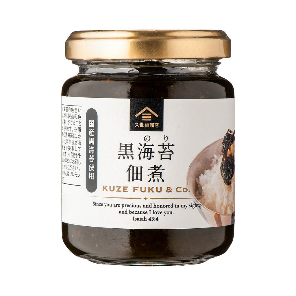 久世福商店 黑海苔佃煮醬 145g 1 份