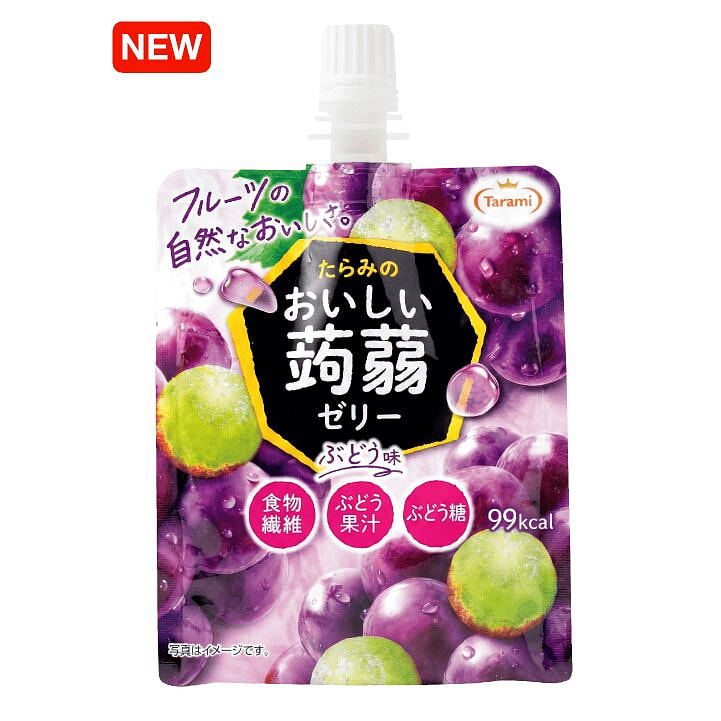TARAMI Konjac Grape Jelly 150g 1 each