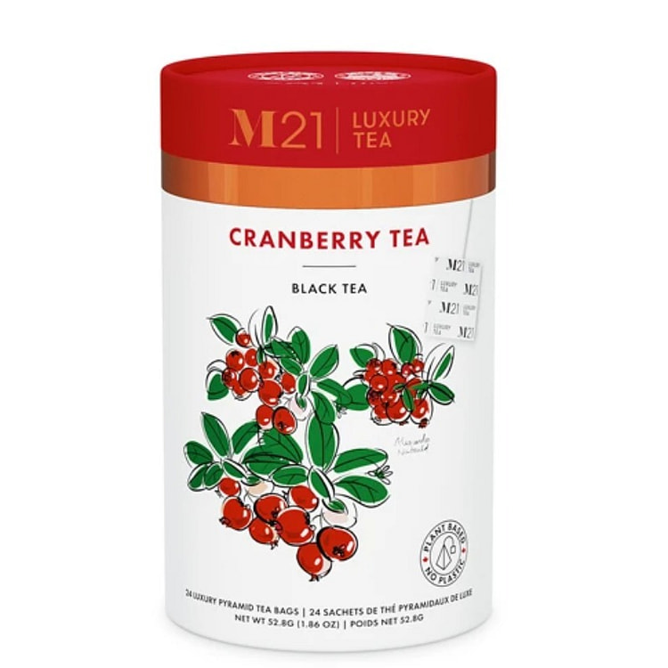 M21 蔓越莓 | 鲜爽微酸果园莓果红茶 24 包