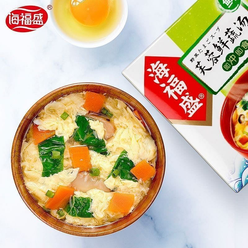 Instant Egg & Veggie Soup 40g (8g*5packs) 1 box