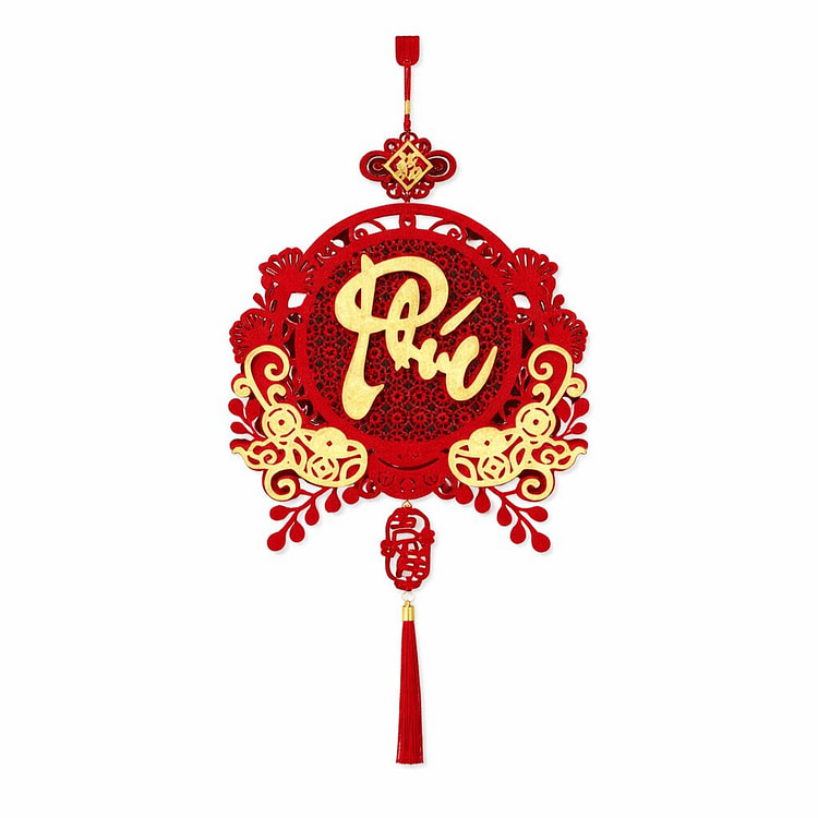 Lunar New Year Hanging Decoration (Phuc) 1 each