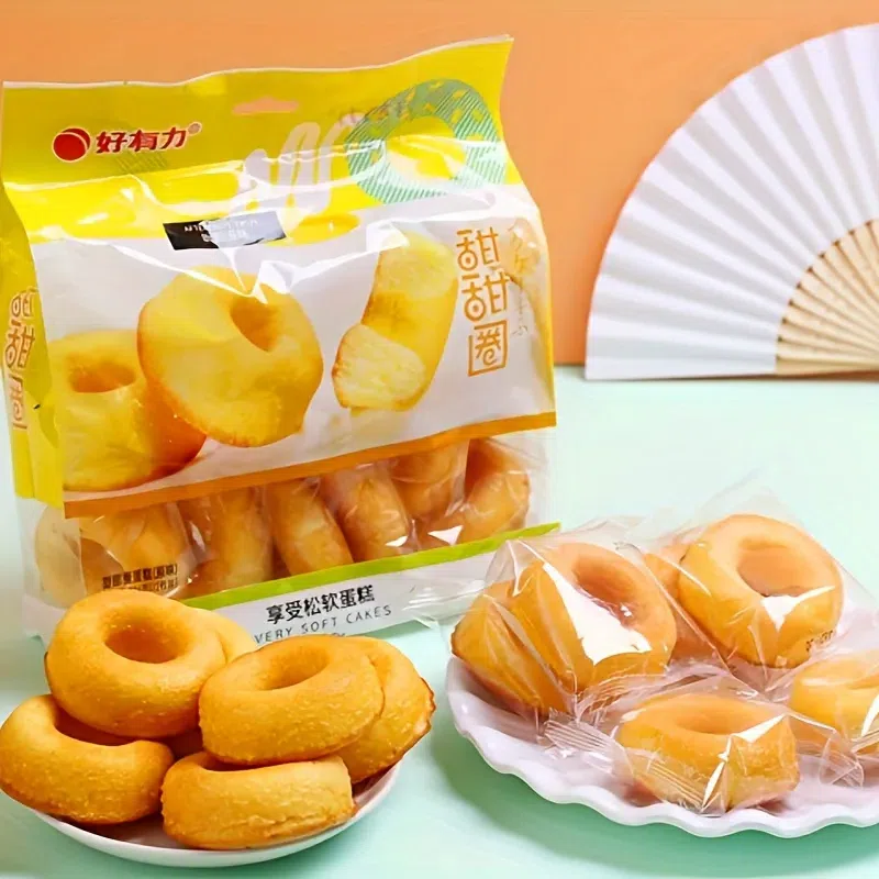 Hao you li donut cake (original flavor) 336g * 4 bags, 12 pieces/bag 1780 g