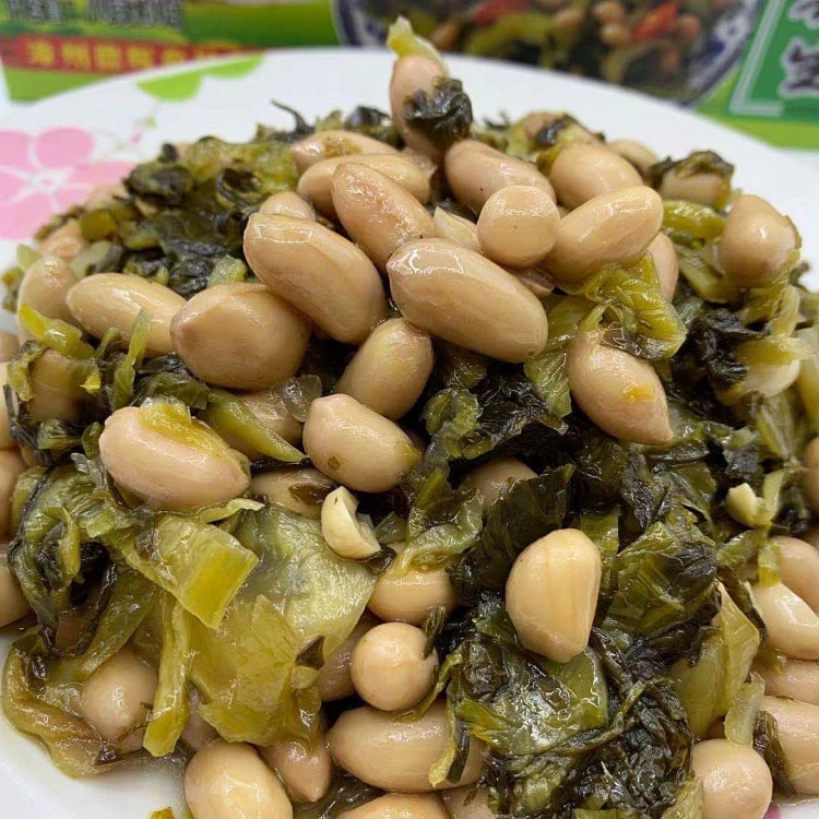福建特产梅菜花生70g*5包