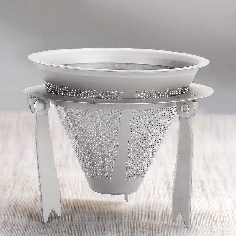 泡茶茶器 纯钛·手冲茶漏 新式茶具 冲泡茶叶咖啡
