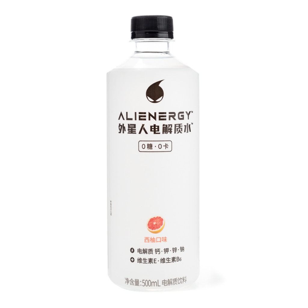 Genki Forest Alienergy Electrolyte Water, Grapefruit 500 ml