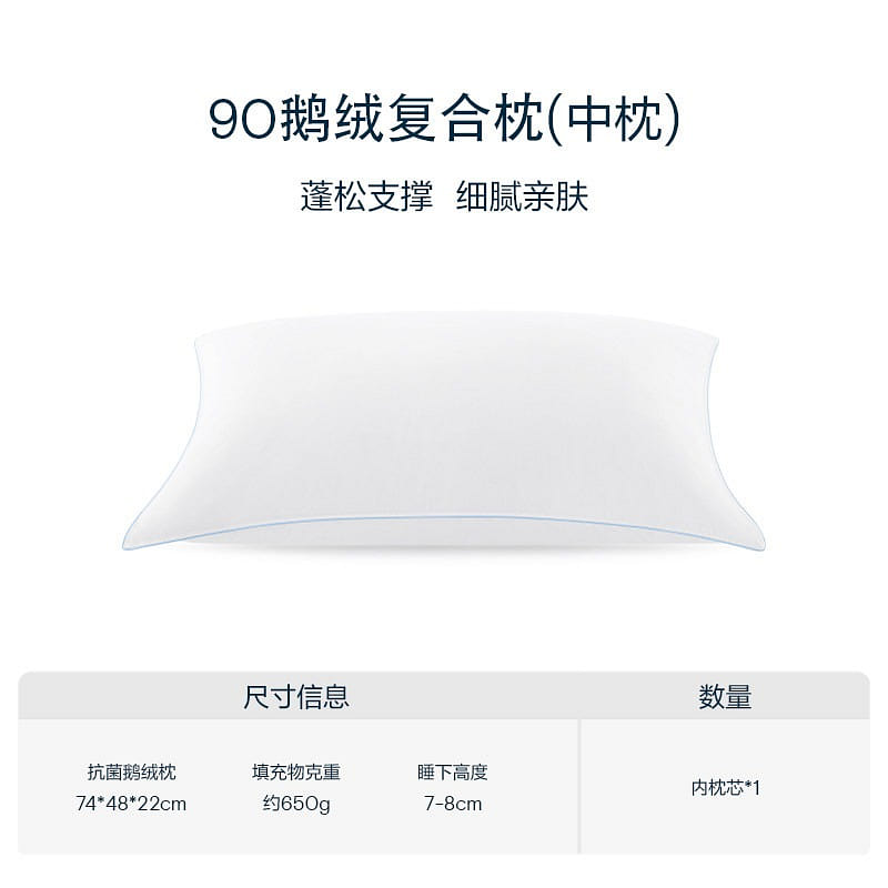 Atour Planet 90 Goose Down Pillow 1 each