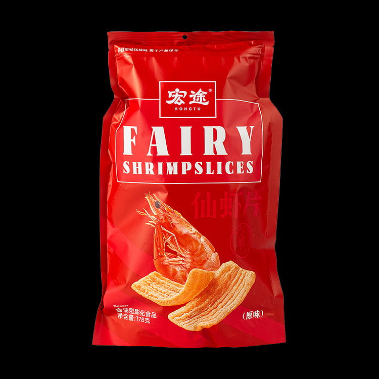 Hongtuxian Prawn cracker Original Snack Leisure Food Snack Office Night Foo