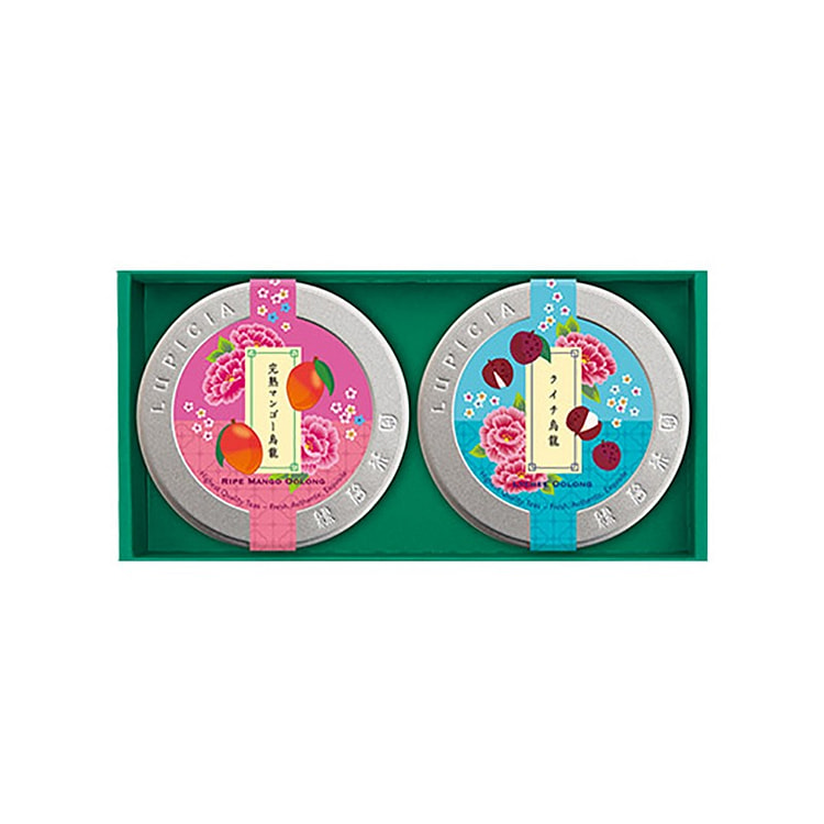 lupicia limited edition fruit tea 2-piece set