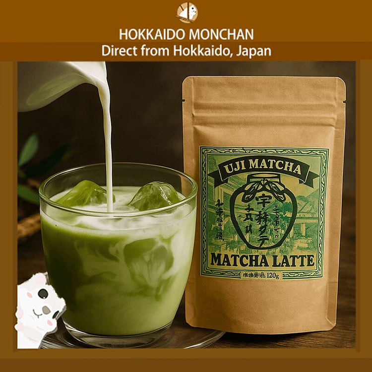 山城物產 日本宇治抹茶拿鐵 即溶抹茶 120g