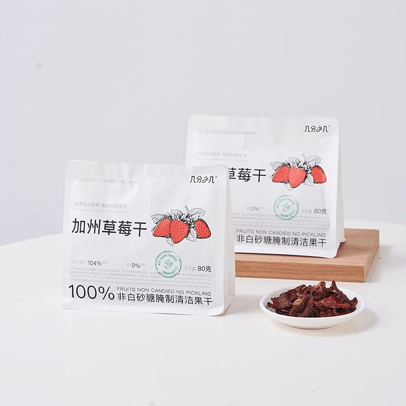 Dried Strawberries, Original Flavor, 80g 80 g