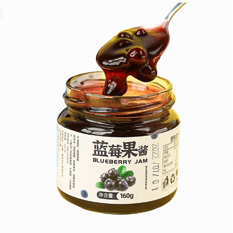 邹有才   蓝莓果酱  160g*1瓶 160 克