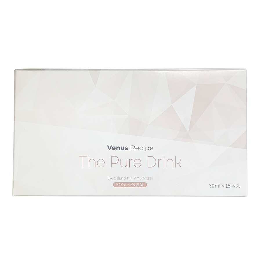 VenusRecipe☆新品未開封☆The Pure Drink 30ml×15 - メルカリ Venus Recipe PQ Drink plus 30ml×15本入