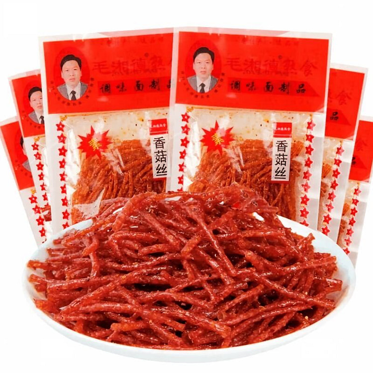 Spicy Strips with Shredded Shiitake Mushrooms 1 each
