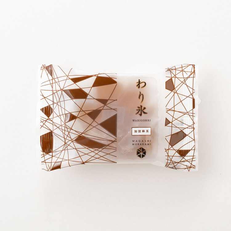 和菓子村上 加贺棒茶味琥珀糖 碎冰 25g 1 包