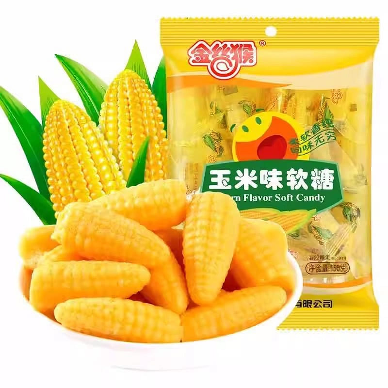 Corn flavor soft candy 150 g