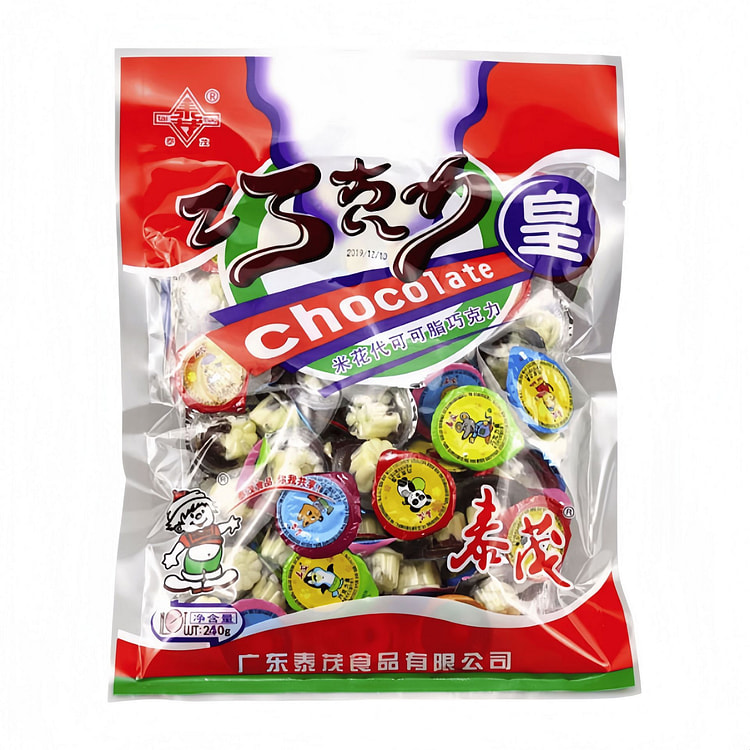 泰茂 巧克力皇米花巧克力杯休闲小吃 240g*1袋 240 克