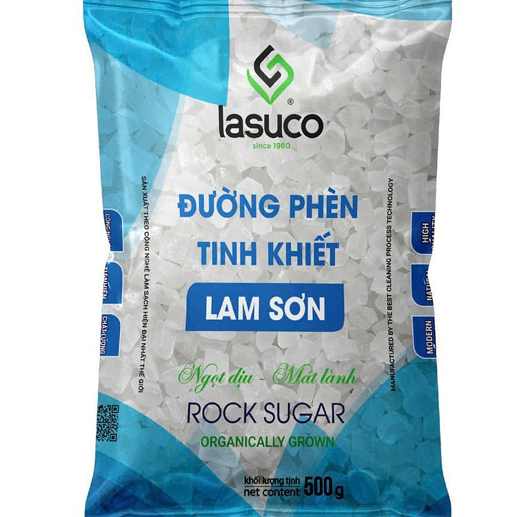 100% PURE ROCK SUGAR FROM CANE SUGAR