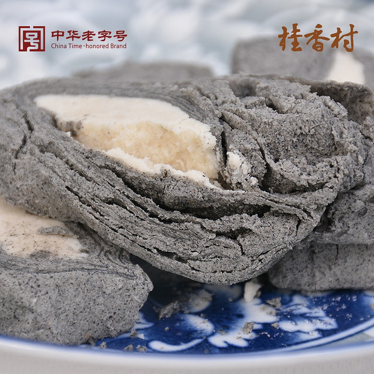 苏州老字号 桂香村 黑芝麻酥糖