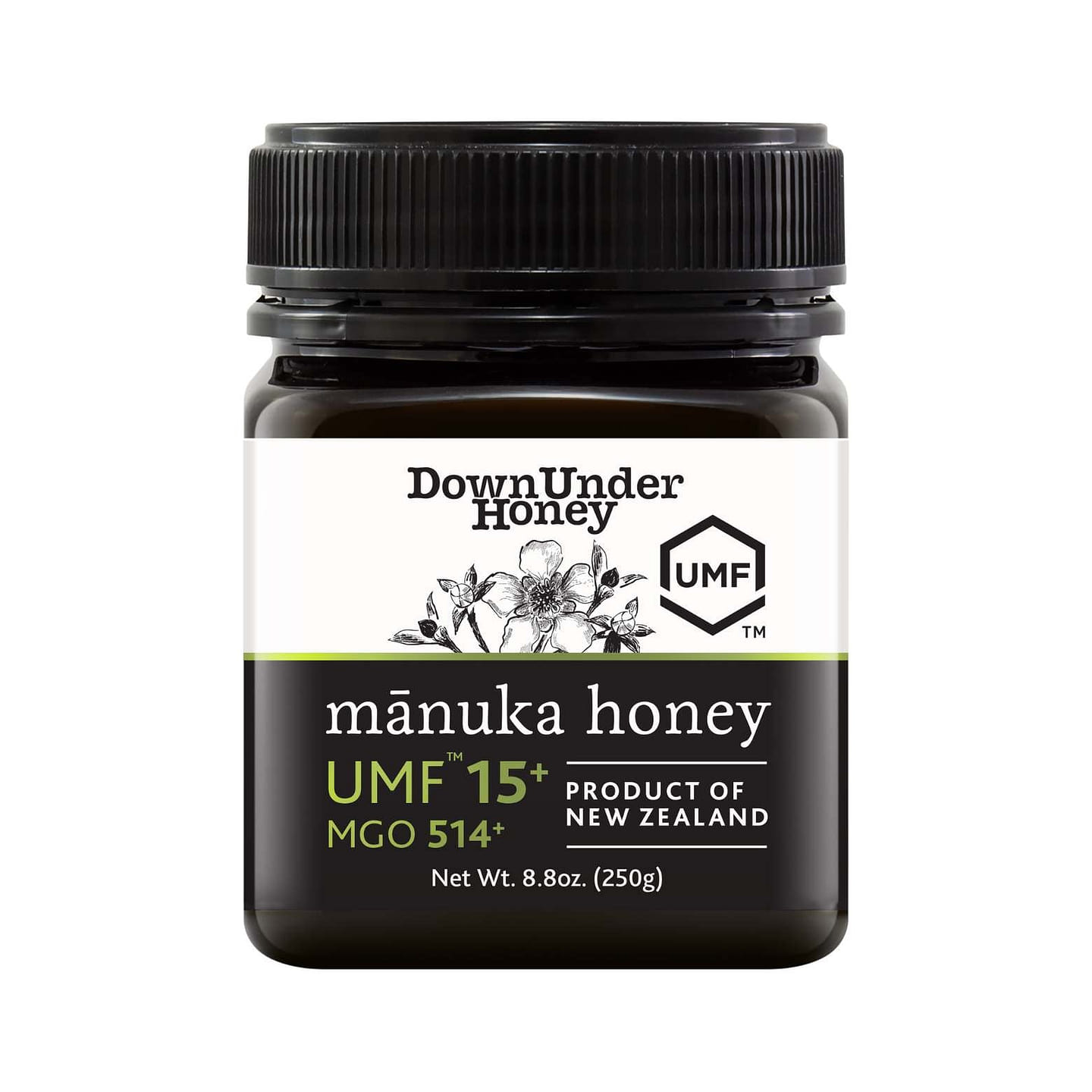 UMF 15+ Manuka Honey (MGO 514+) 8.8oz 1 each