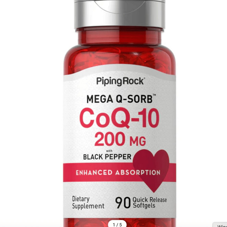 CoQ10, 200 mg, 90 Quick Release Softgels 1 bottle